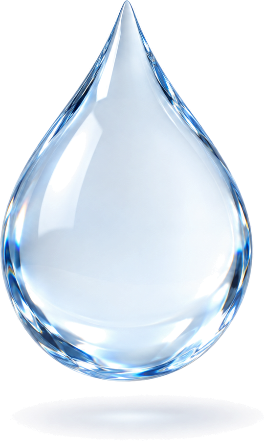 Cistoscopia (endoscopia de la vejiga) – Gota de agua que representa la salud urinaria